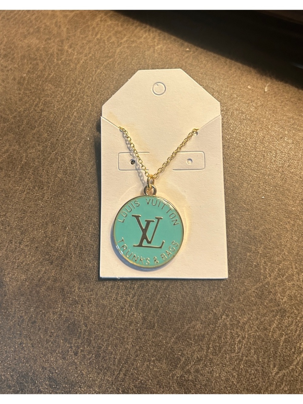 Turquoise unbranded necklace